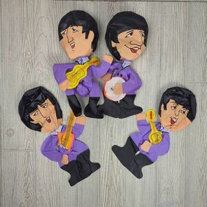 The Beatles Set of 4 Inflatable Dolls 1966/‘67 RARE collectable Nestle’s or LUX